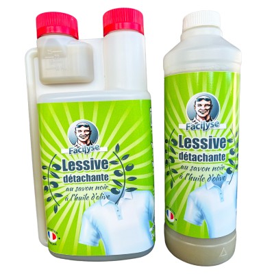 Facilyse Savon Noir à l'huile d'olive - Offre DUO