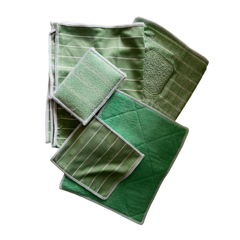 Microfibre Bambou - 5 pièces