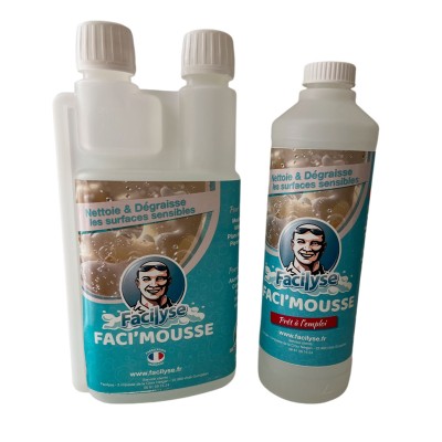 Facilyse Faci'Mousse Prêt à l'emploi + Faci'Mousse avec doseur