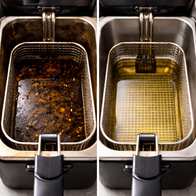 Nettoyage de la friteuse