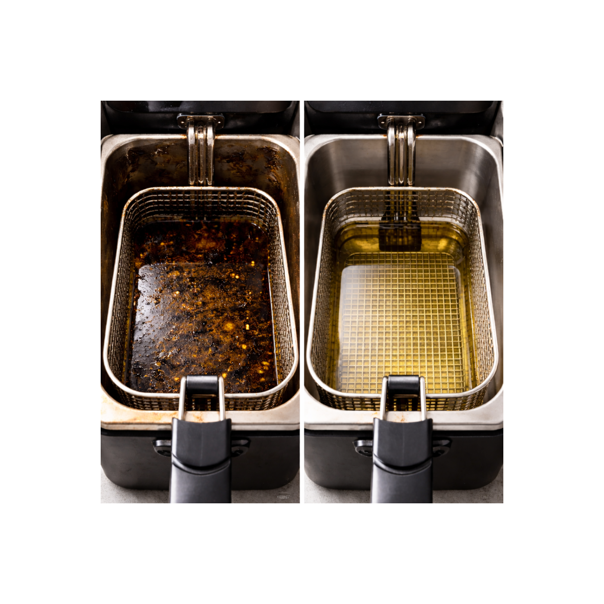 Nettoyage de la friteuse