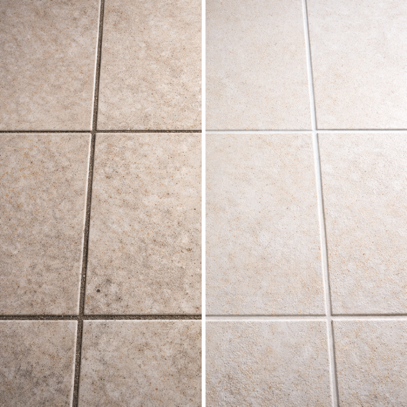 Nettoyage des sols, carrelage