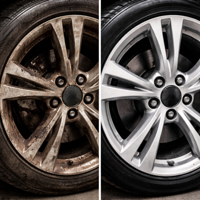 Nettoyage des jantes